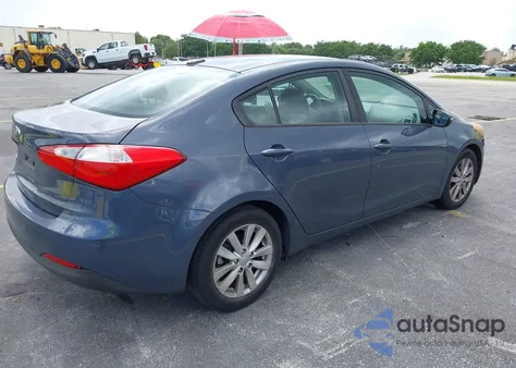 2016 Kia Forte Lx из США, поврежденный, VIN KNAFX4A63G5601641